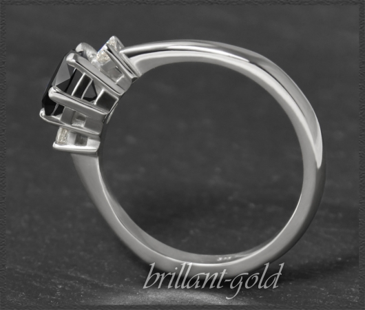 Diamant Ring 585 Gold mit 1,20ct; Solitär 1,09ct